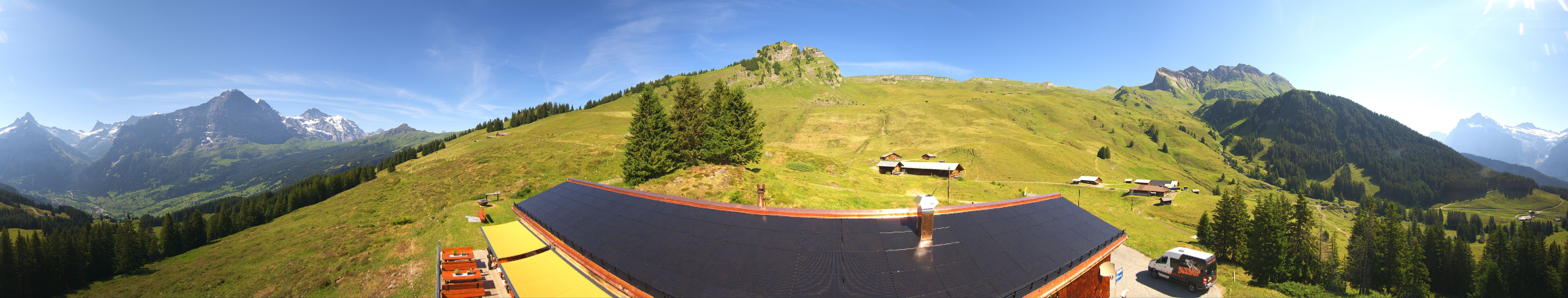 Archived image Webcam Grindelwald Bussalp Roundshot