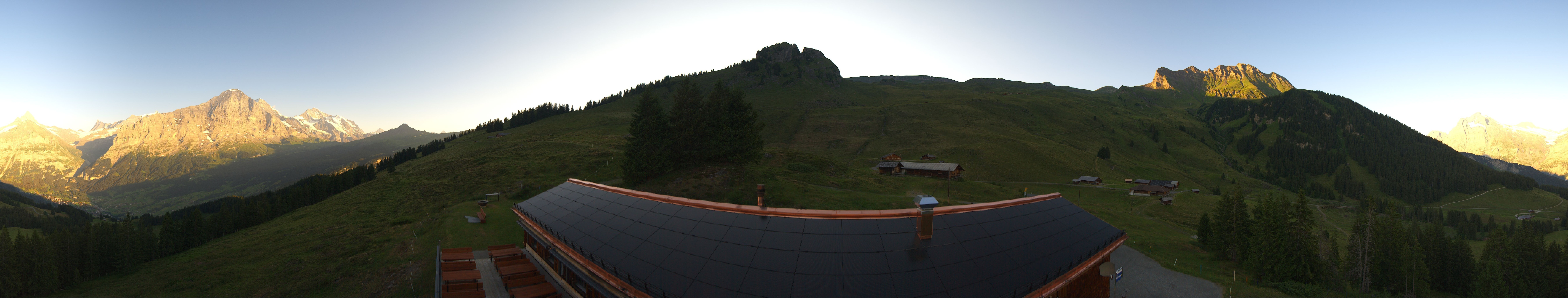 Archived image Webcam Grindelwald Bussalp Roundshot