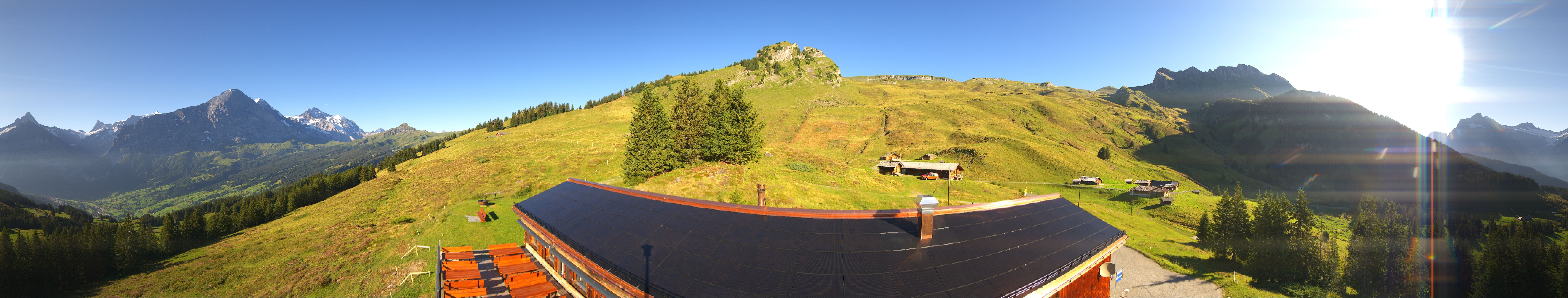 Archived image Webcam Grindelwald Bussalp Roundshot