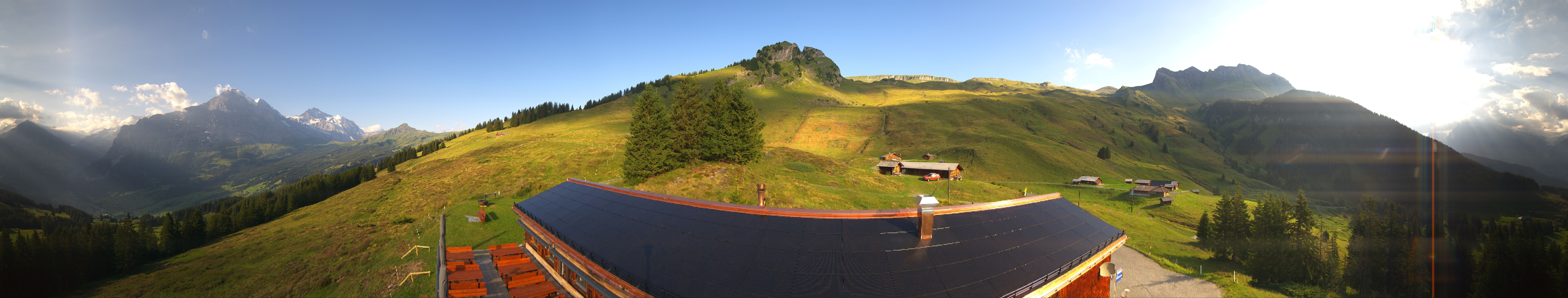 Archiv Foto Webcam Panorama Grindelwald Bussalp