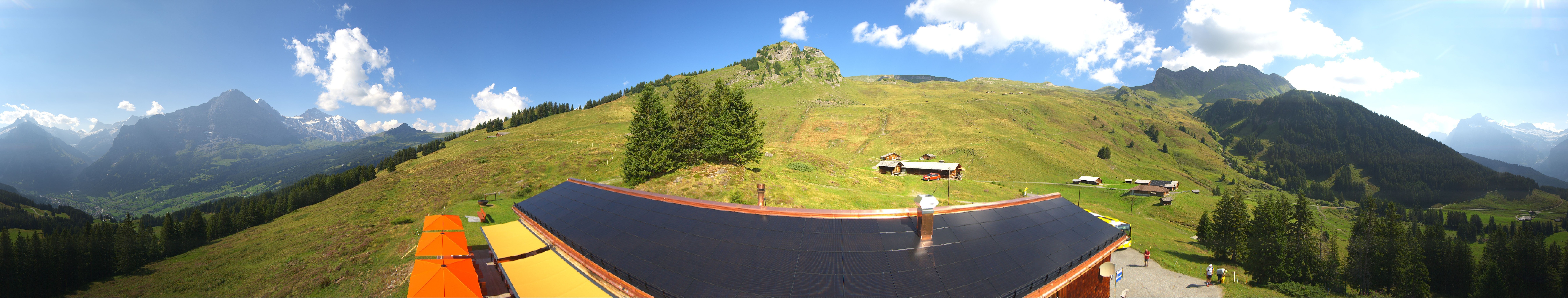 Archiv Foto Webcam Panorama Grindelwald Bussalp