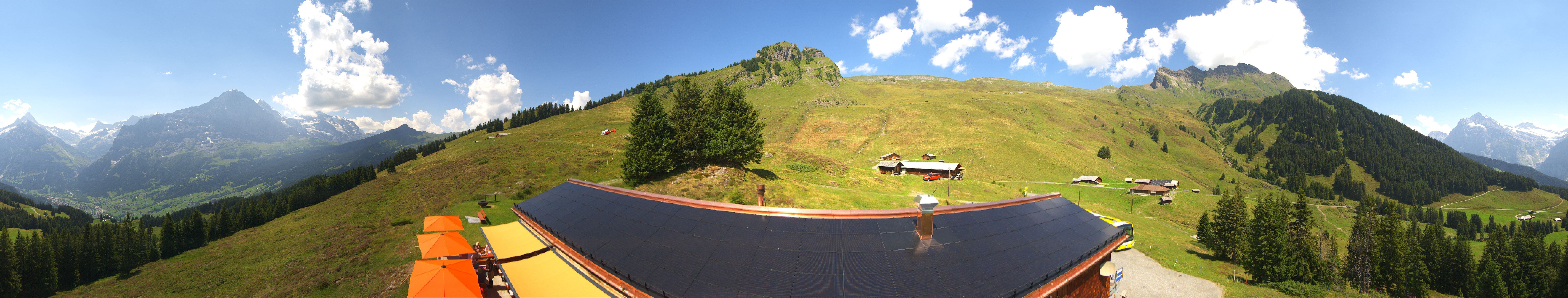 Archiv Foto Webcam Panorama Grindelwald Bussalp