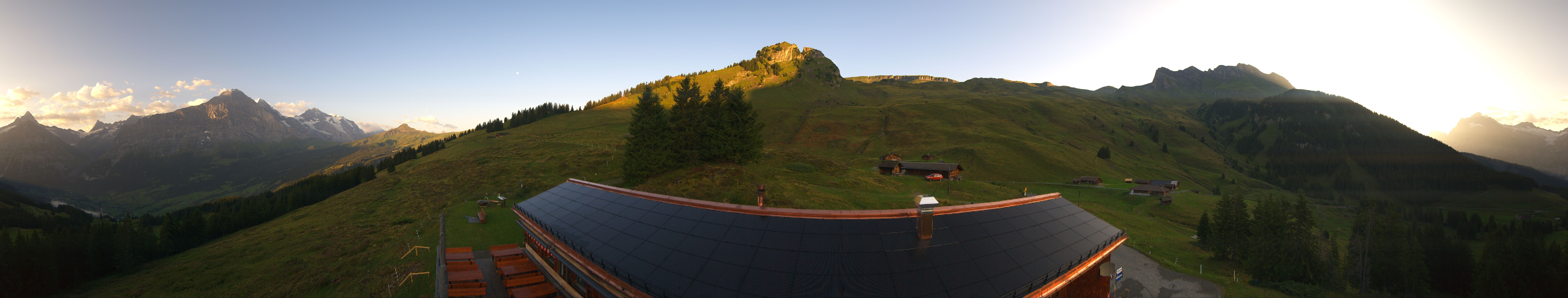 Archiv Foto Webcam Panorama Grindelwald Bussalp
