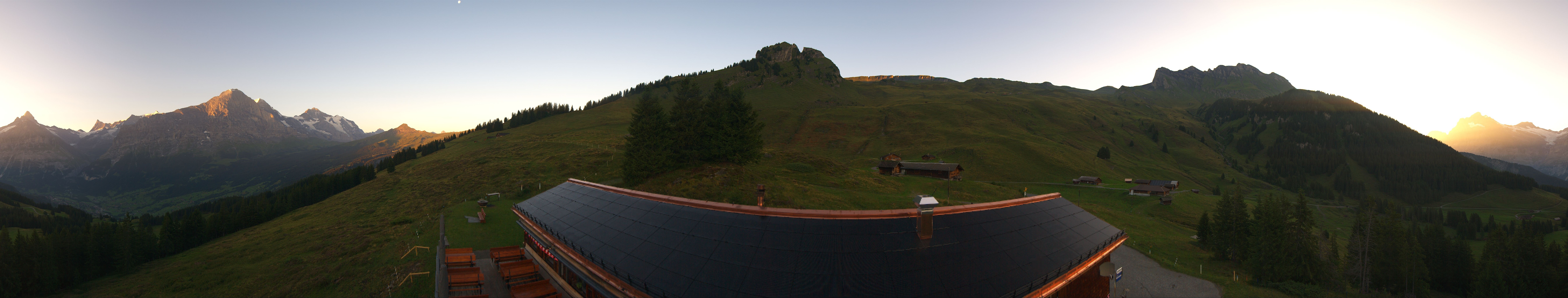Archiv Foto Webcam Panorama Grindelwald Bussalp