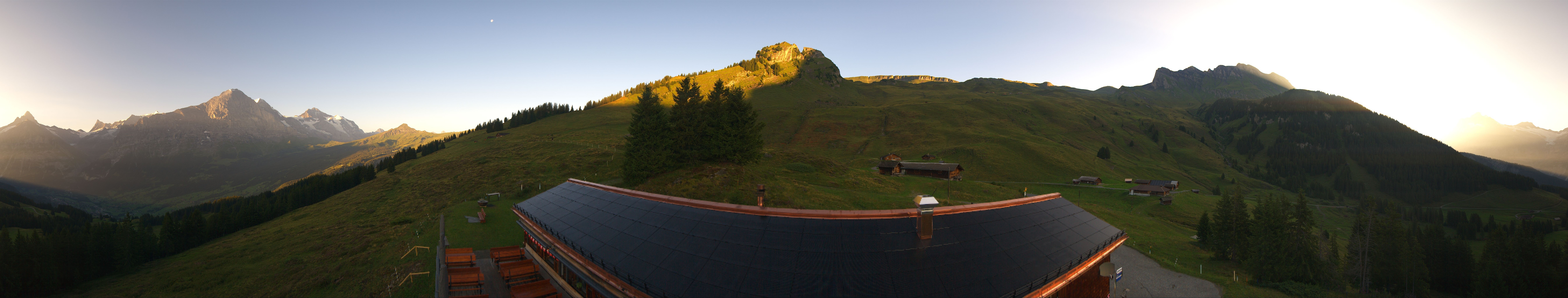 Archiv Foto Webcam Panorama Grindelwald Bussalp