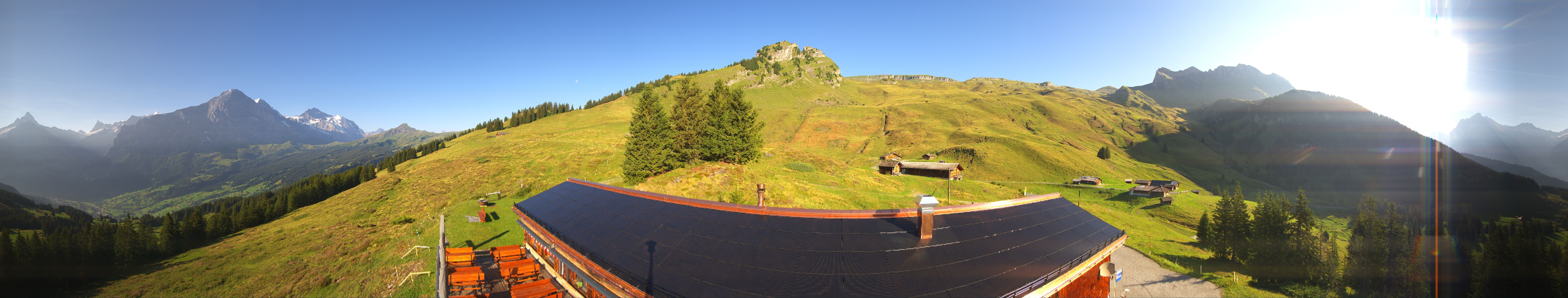 Archiv Foto Webcam Panorama Grindelwald Bussalp
