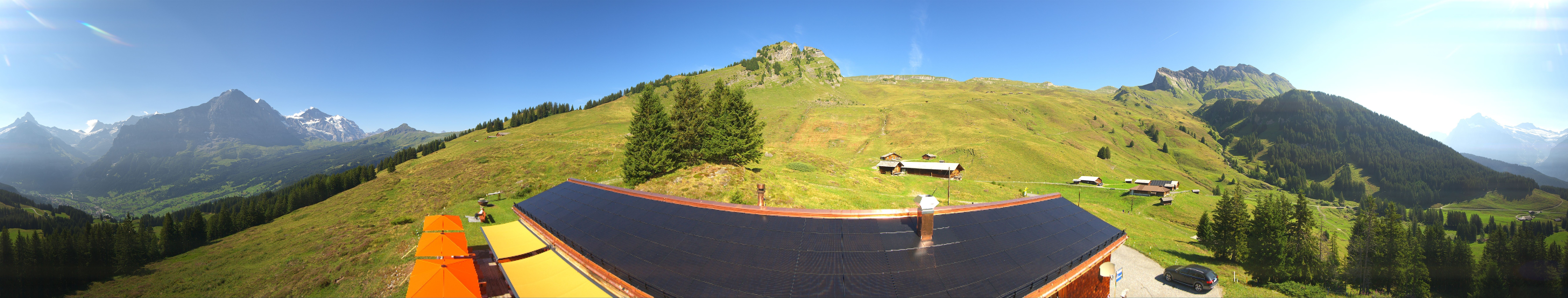 Archiv Foto Webcam Panorama Grindelwald Bussalp
