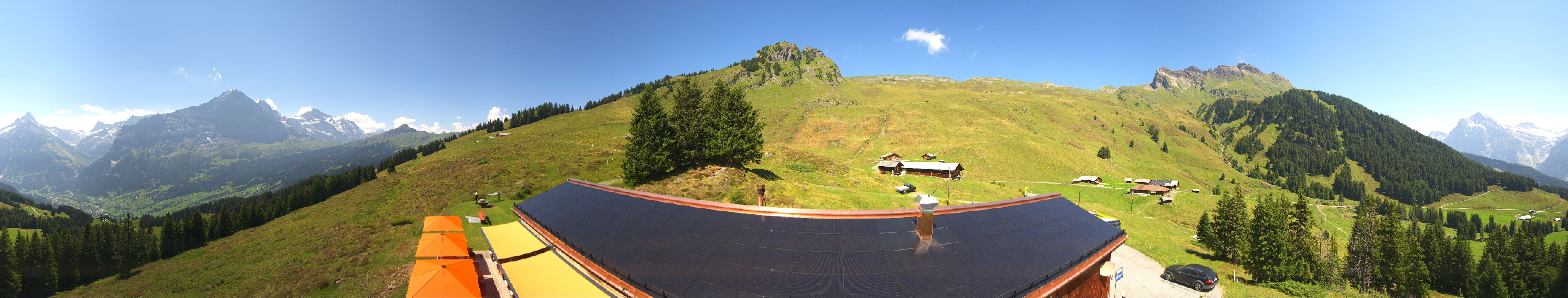 Archiv Foto Webcam Panorama Grindelwald Bussalp
