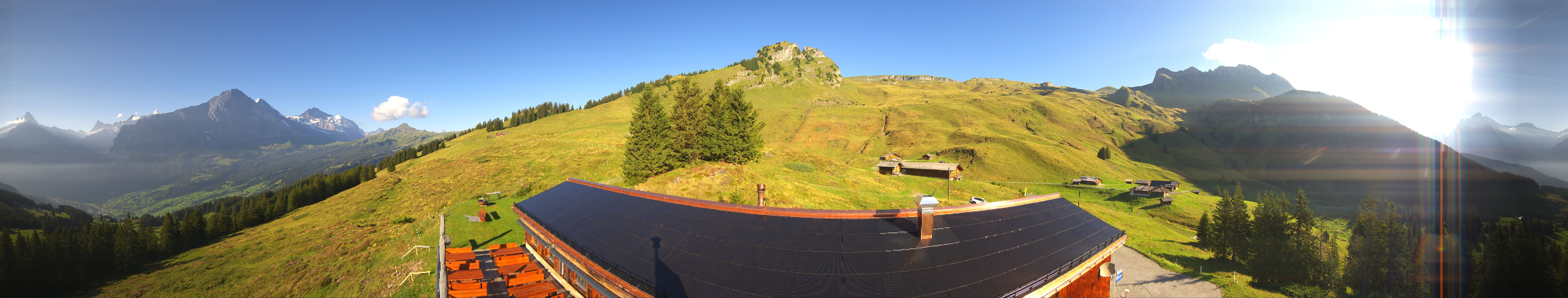 Archiv Foto Webcam Panorama Grindelwald Bussalp
