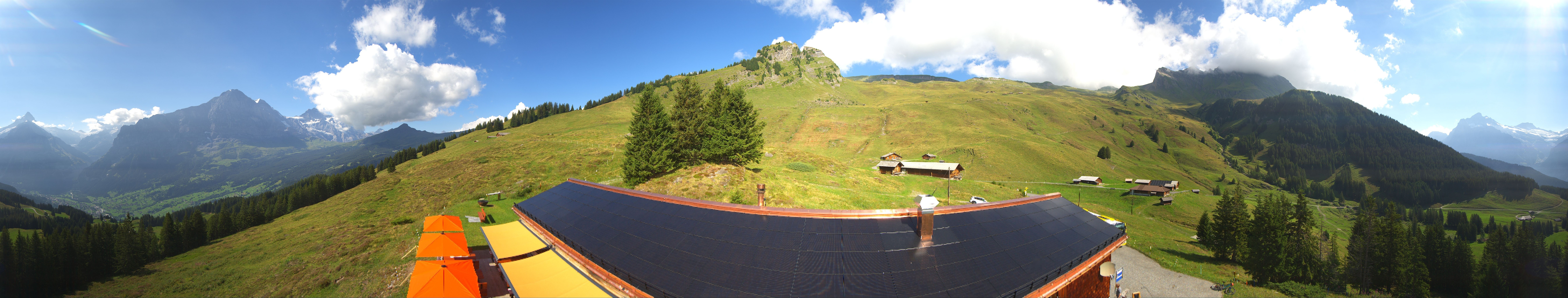 Archiv Foto Webcam Panorama Grindelwald Bussalp