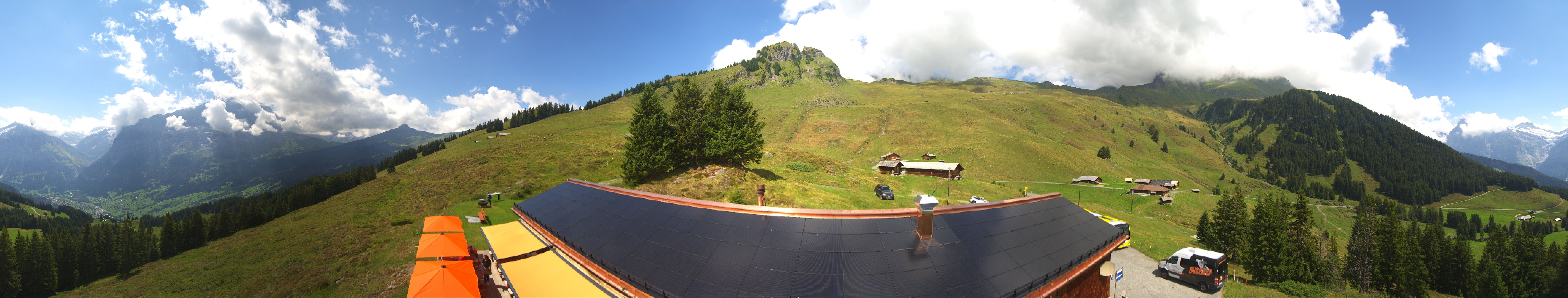Archiv Foto Webcam Panorama Grindelwald Bussalp