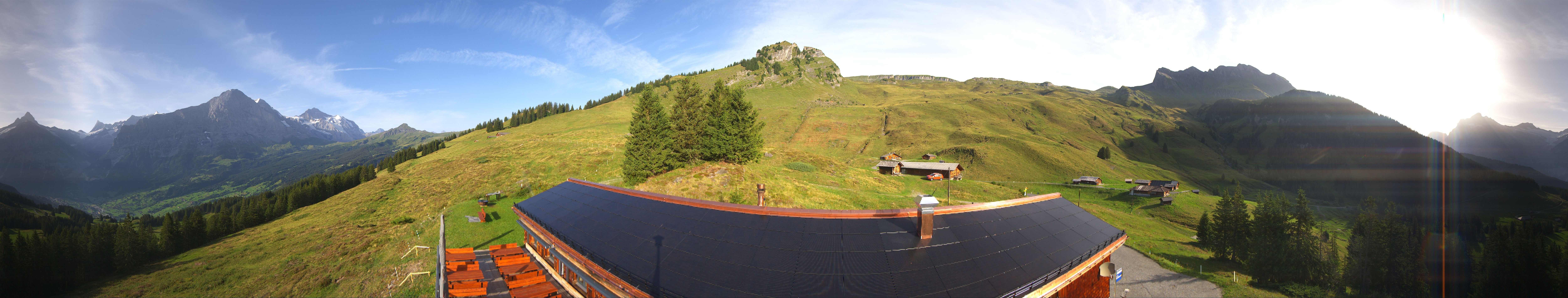 Archiv Foto Webcam Panorama Grindelwald Bussalp