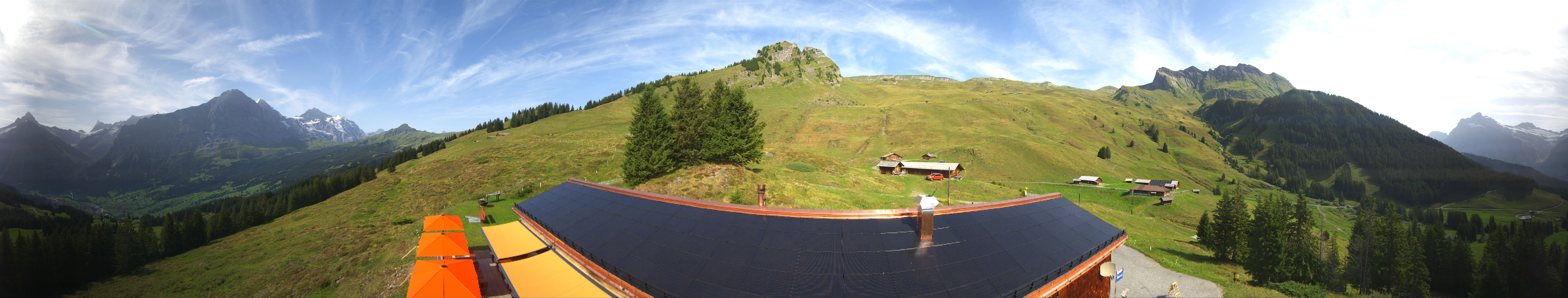 Archiv Foto Webcam Panorama Grindelwald Bussalp