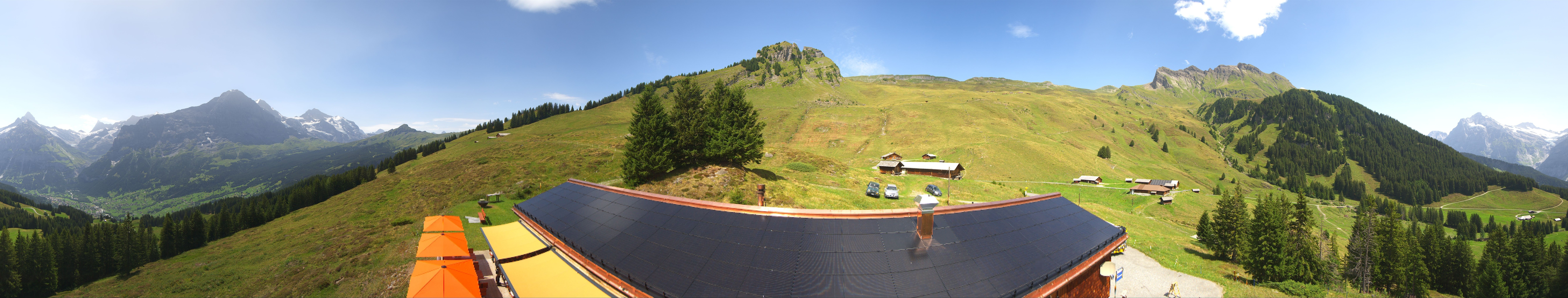 Archiv Foto Webcam Panorama Grindelwald Bussalp