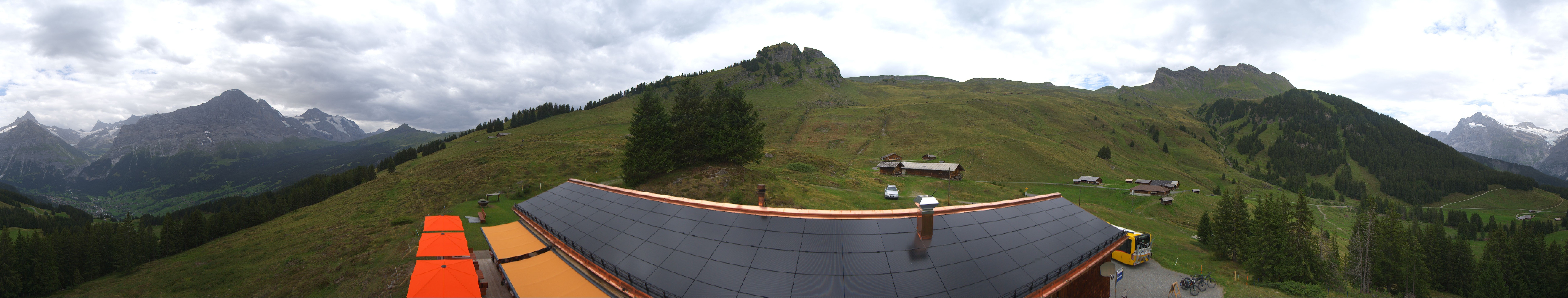 Archiv Foto Webcam Panorama Grindelwald Bussalp