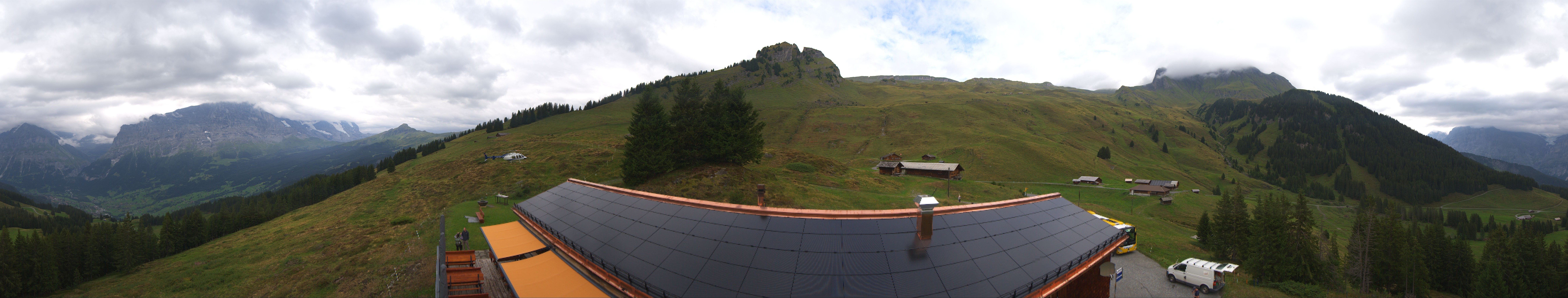 Archiv Foto Webcam Panorama Grindelwald Bussalp