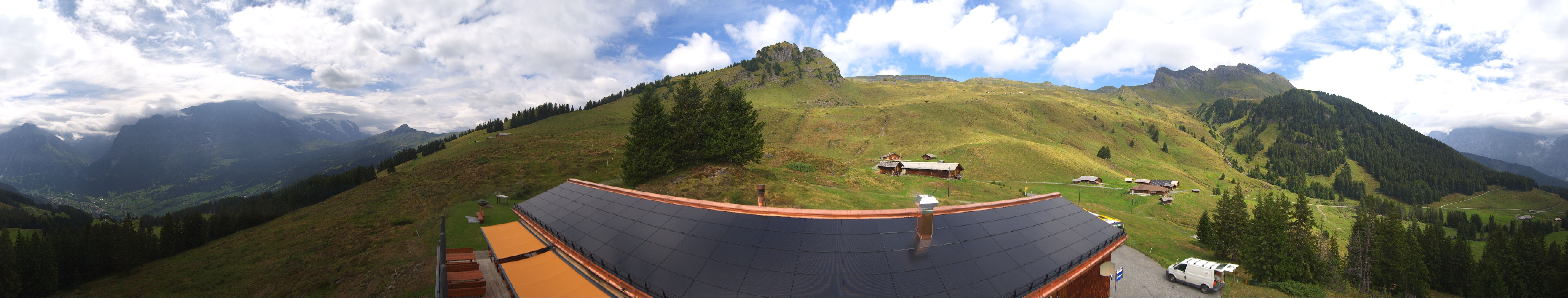 Archiv Foto Webcam Panorama Grindelwald Bussalp