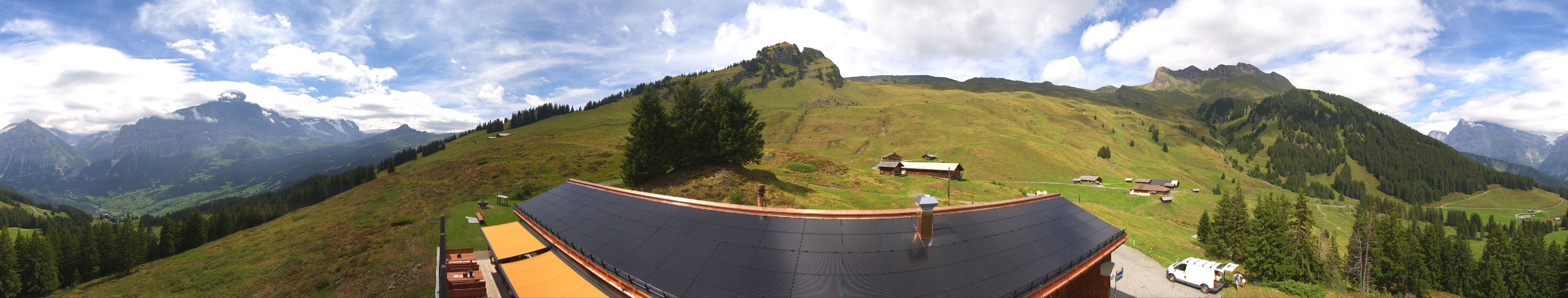 Archiv Foto Webcam Panorama Grindelwald Bussalp