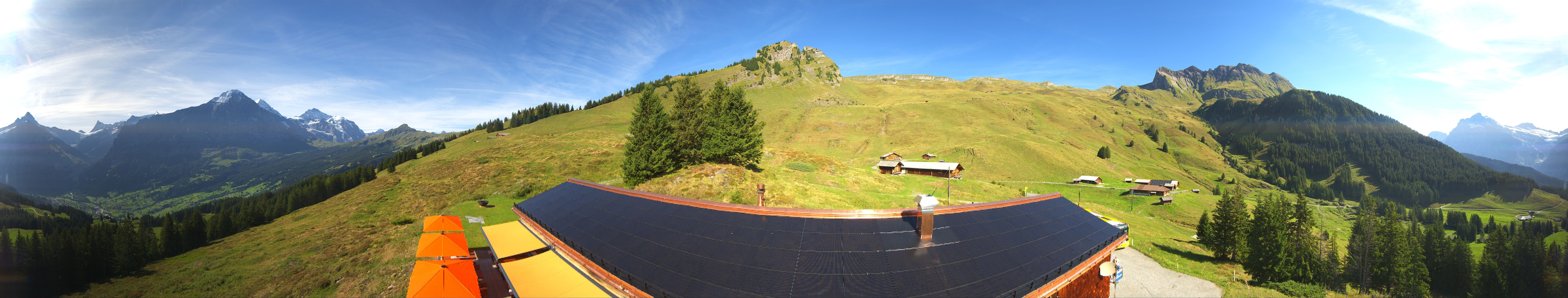 Archiv Foto Webcam Panorama Grindelwald Bussalp