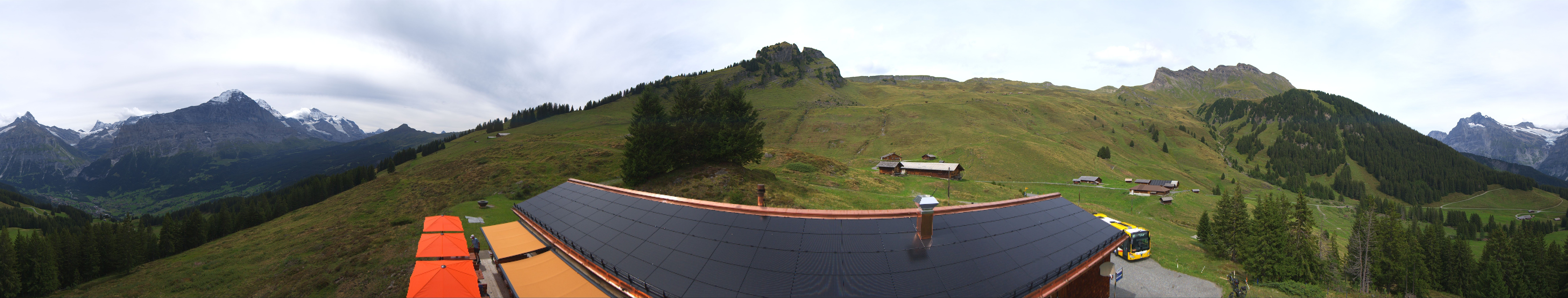 Archiv Foto Webcam Panorama Grindelwald Bussalp