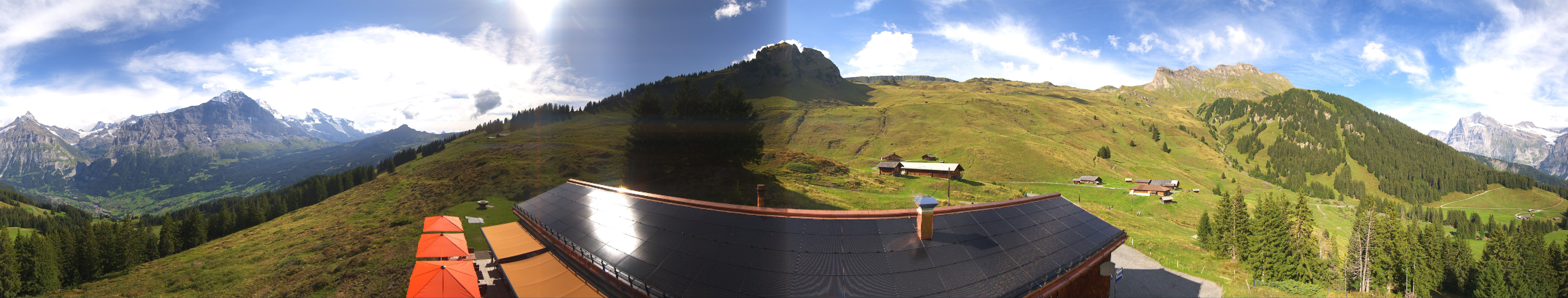 Archiv Foto Webcam Panorama Grindelwald Bussalp