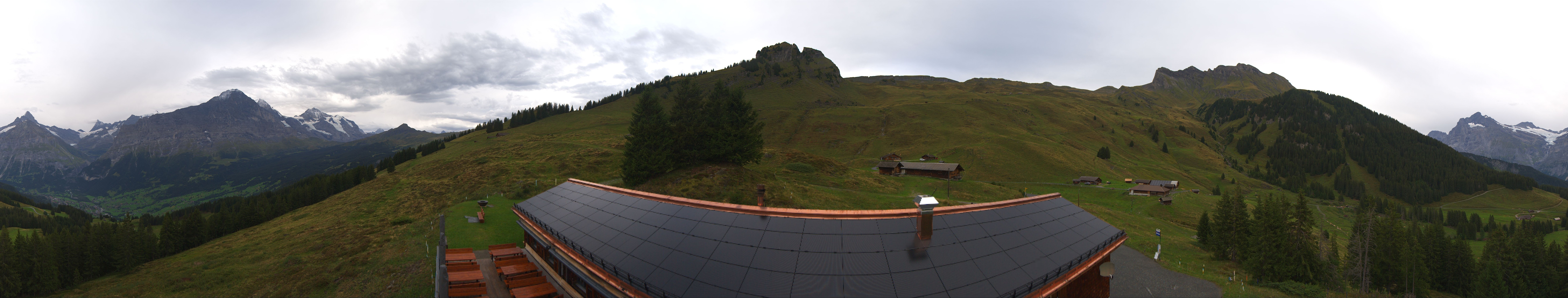 Archiv Foto Webcam Panorama Grindelwald Bussalp