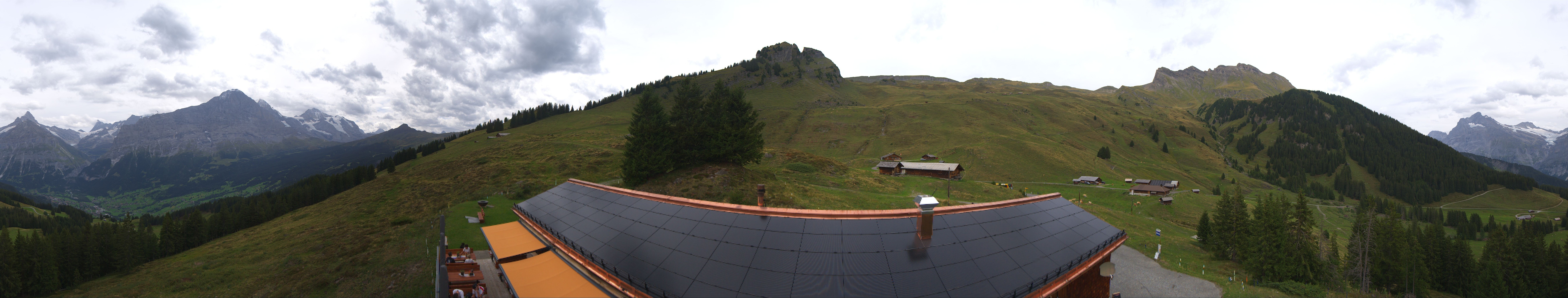 Archiv Foto Webcam Panorama Grindelwald Bussalp