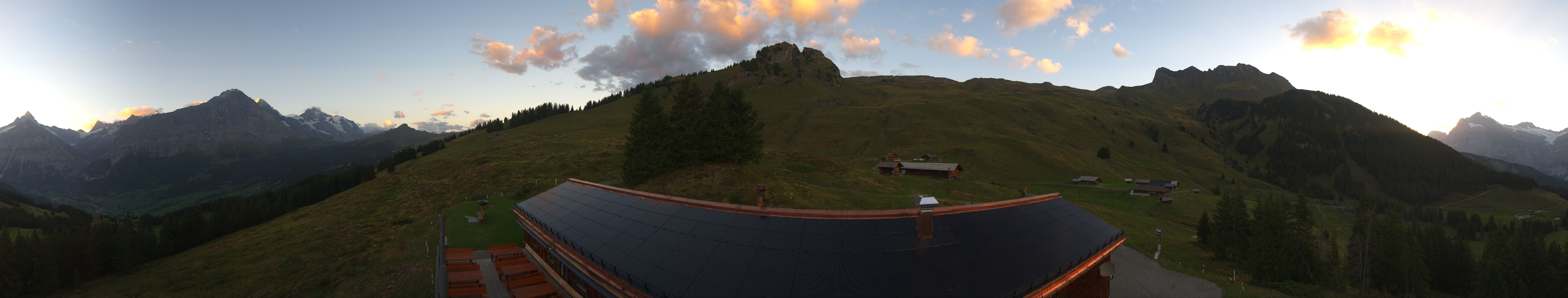 Archiv Foto Webcam Panorama Grindelwald Bussalp