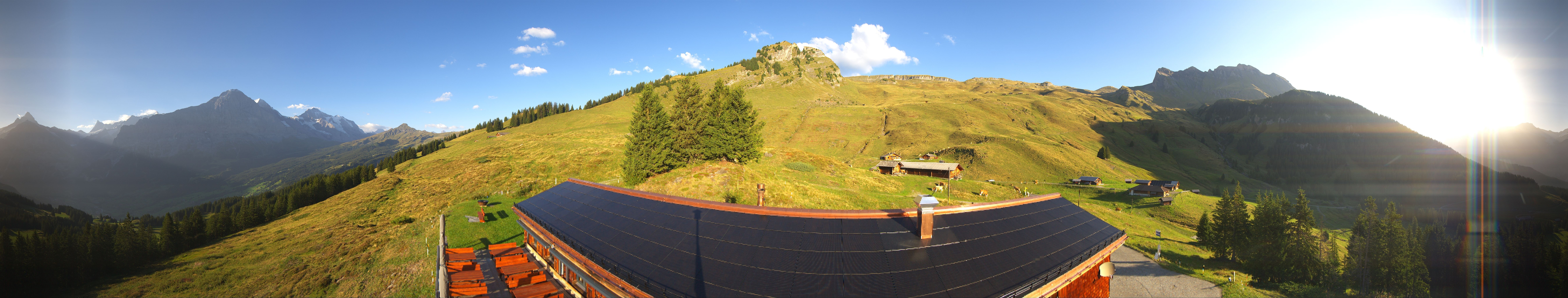 Archiv Foto Webcam Panorama Grindelwald Bussalp