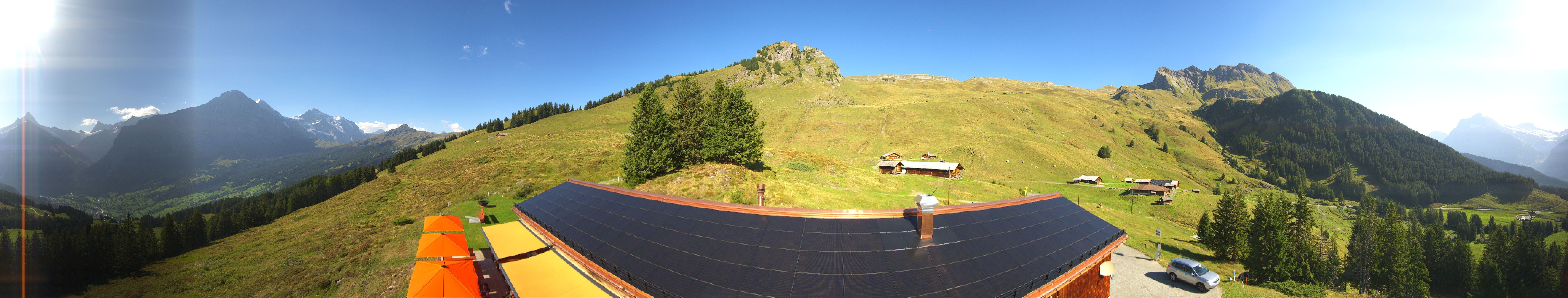 Archiv Foto Webcam Panorama Grindelwald Bussalp