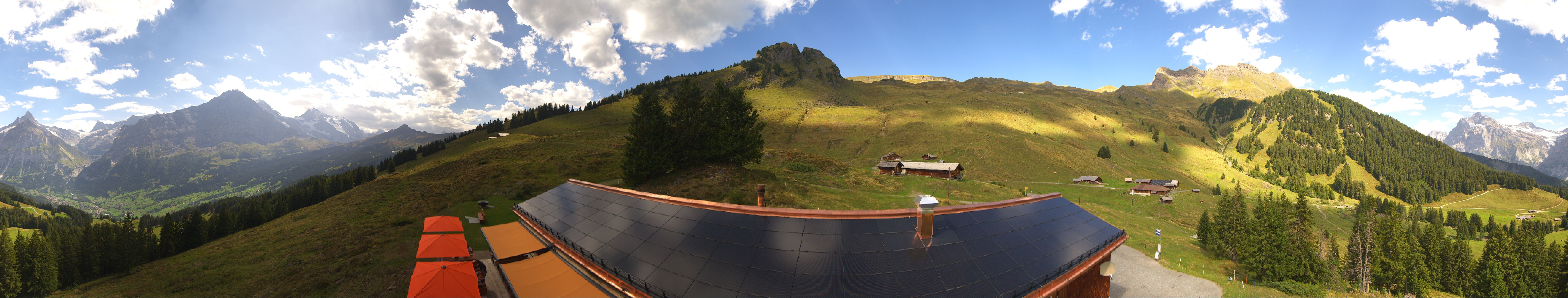 Archiv Foto Webcam Panorama Grindelwald Bussalp