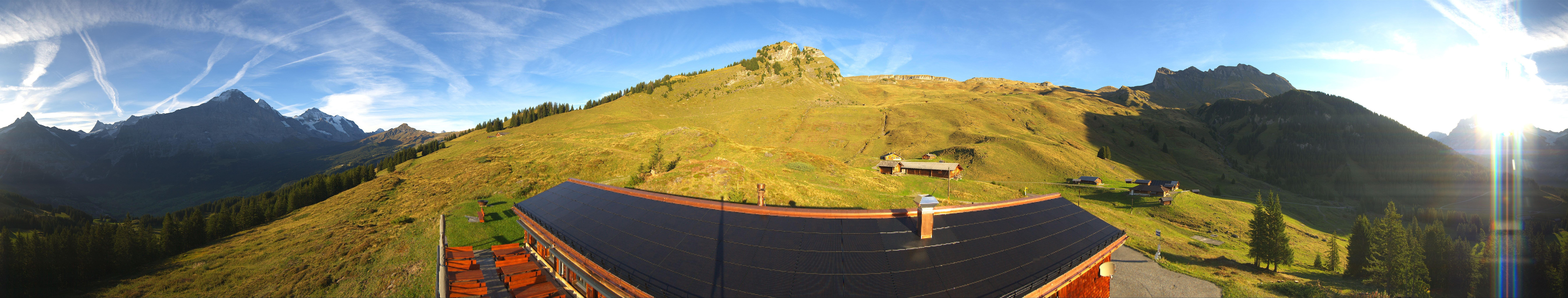 Archiv Foto Webcam Panorama Grindelwald Bussalp