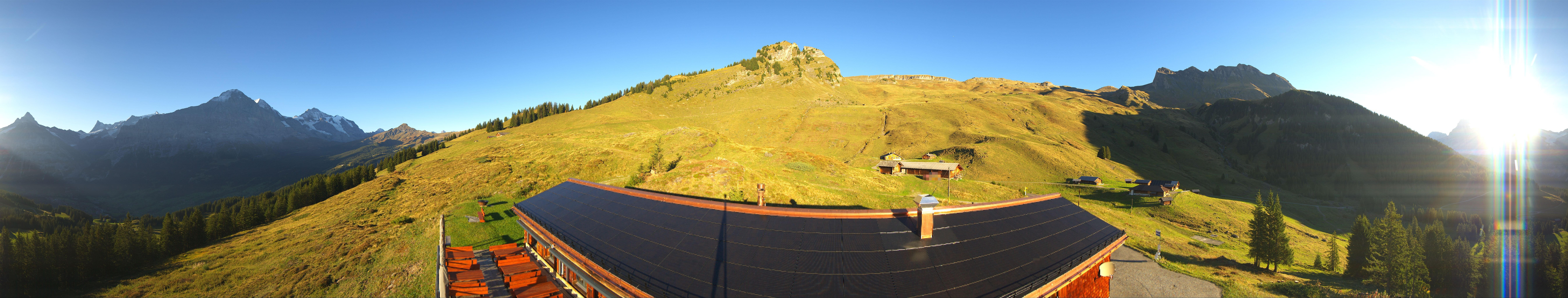 Archiv Foto Webcam Panorama Grindelwald Bussalp