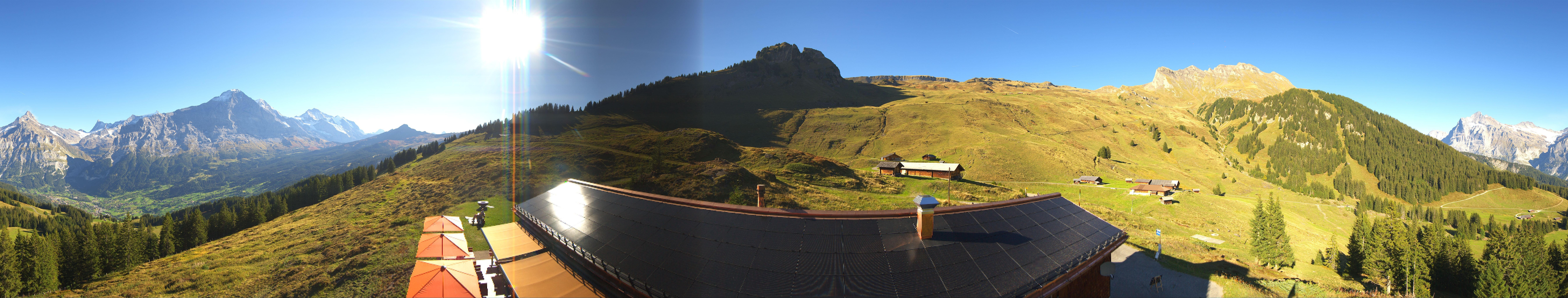 Archiv Foto Webcam Panorama Grindelwald Bussalp