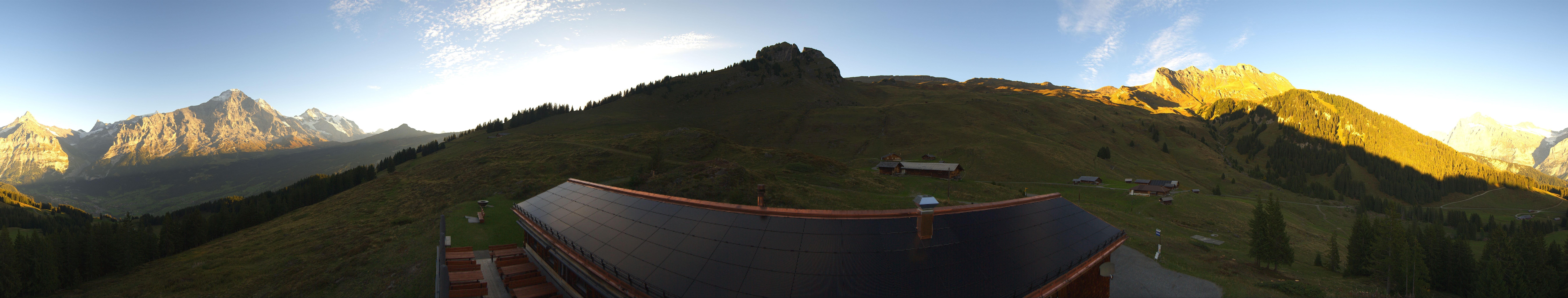 Archiv Foto Webcam Panorama Grindelwald Bussalp