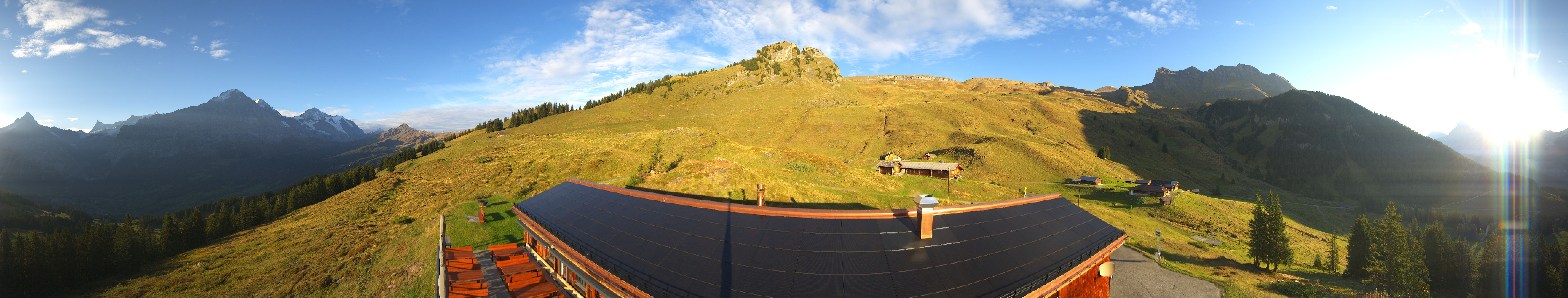 Archiv Foto Webcam Panorama Grindelwald Bussalp