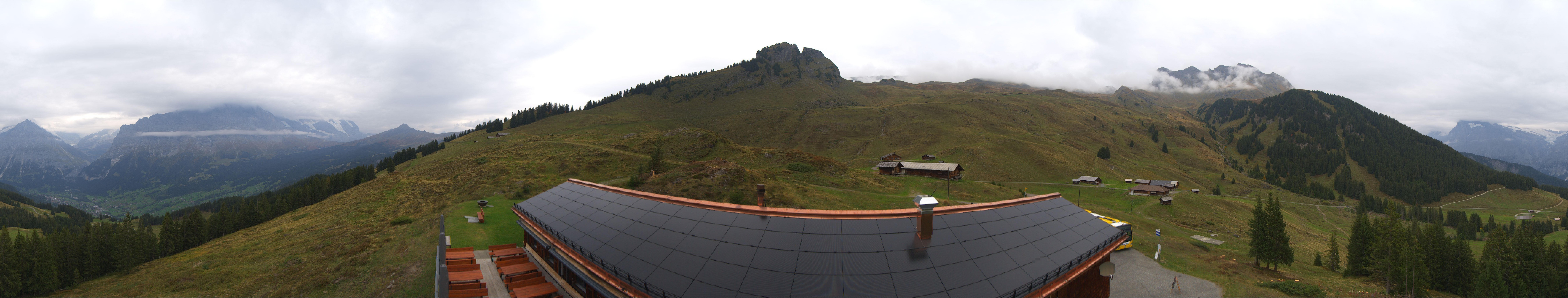 Archiv Foto Webcam Panorama Grindelwald Bussalp