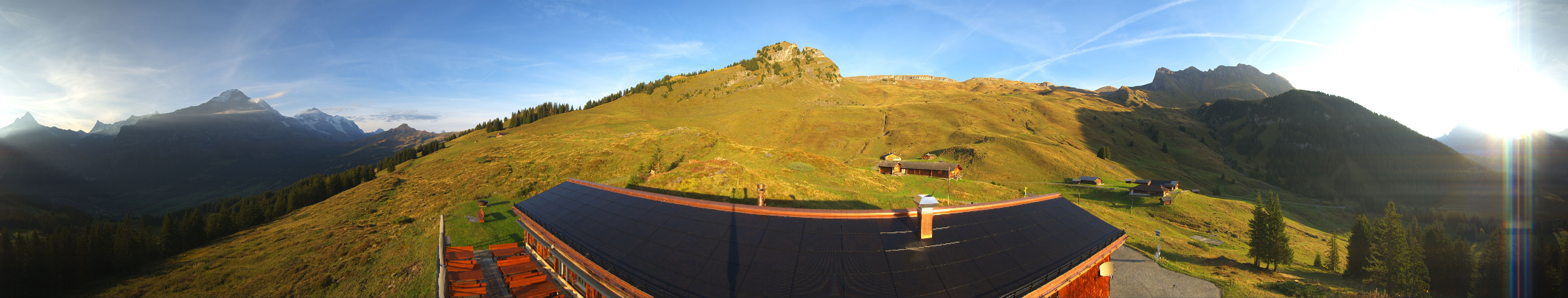 Archiv Foto Webcam Panorama Grindelwald Bussalp