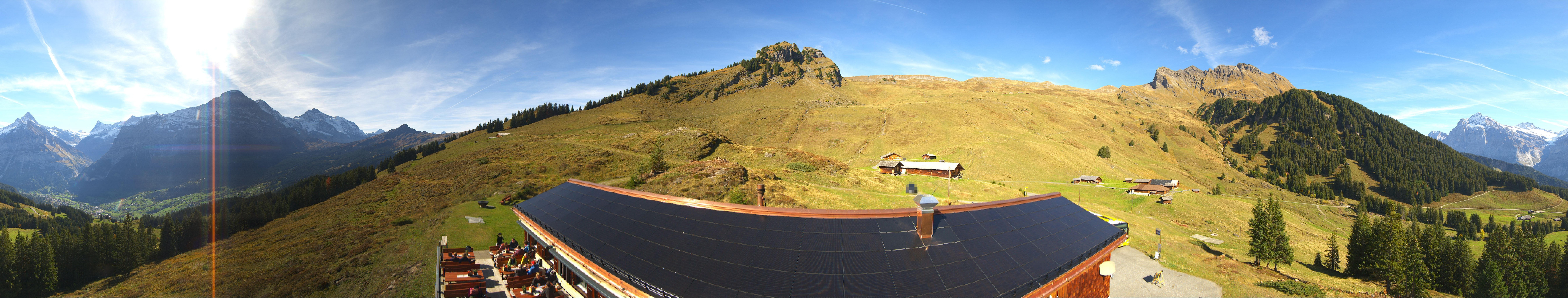 Archiv Foto Webcam Panorama Grindelwald Bussalp