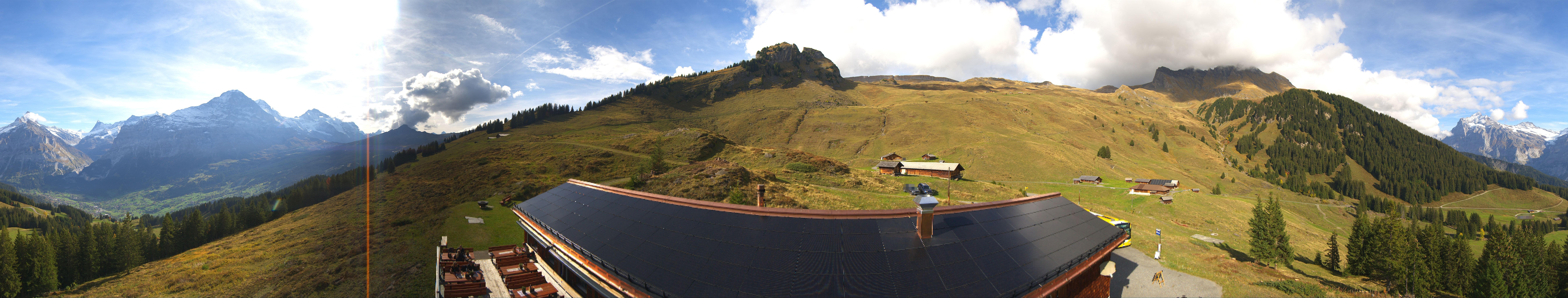 Archiv Foto Webcam Panorama Grindelwald Bussalp