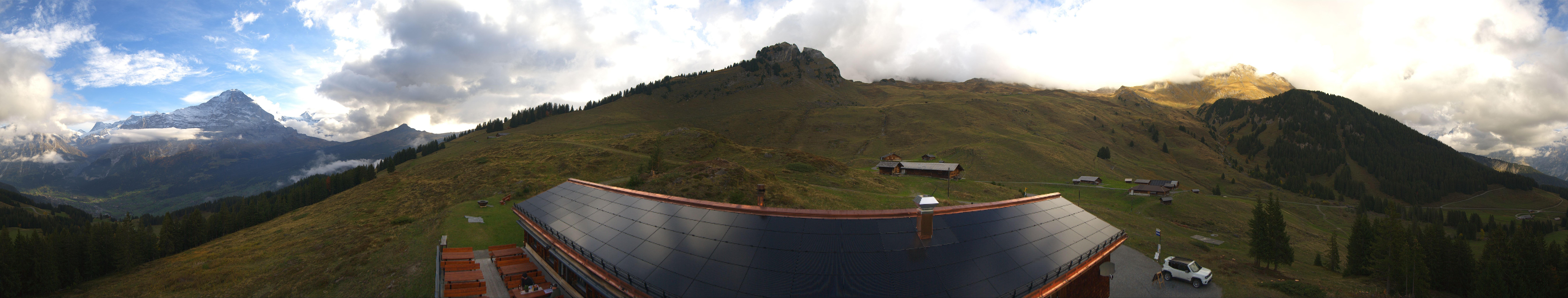 Archiv Foto Webcam Panorama Grindelwald Bussalp