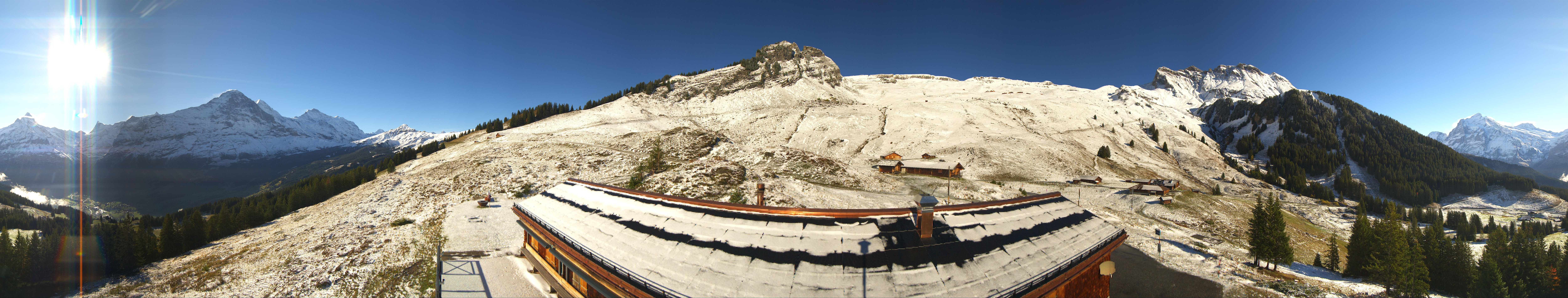 Archiv Foto Webcam Panorama Grindelwald Bussalp