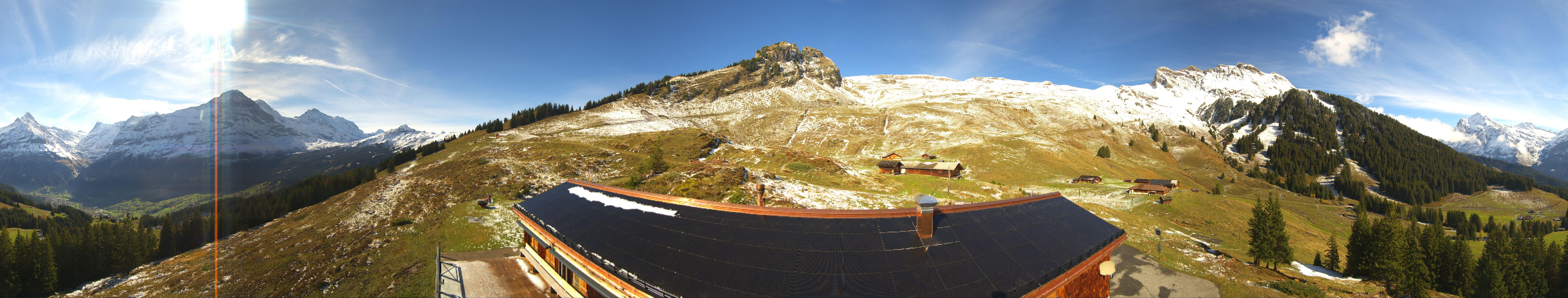 Archiv Foto Webcam Panorama Grindelwald Bussalp