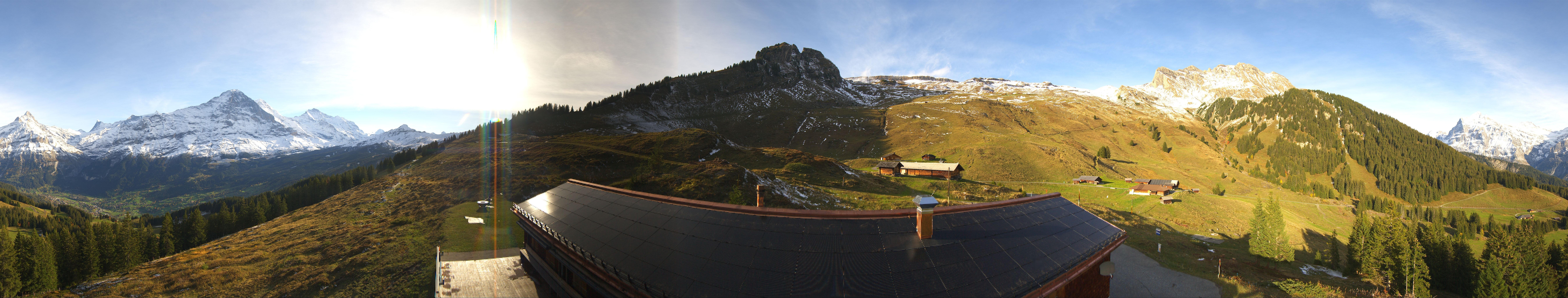 Archiv Foto Webcam Panorama Grindelwald Bussalp