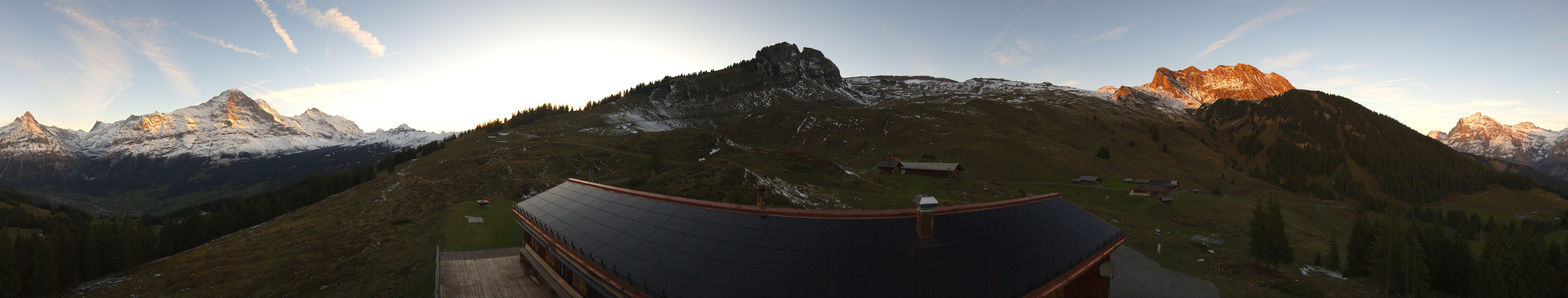 Archiv Foto Webcam Panorama Grindelwald Bussalp