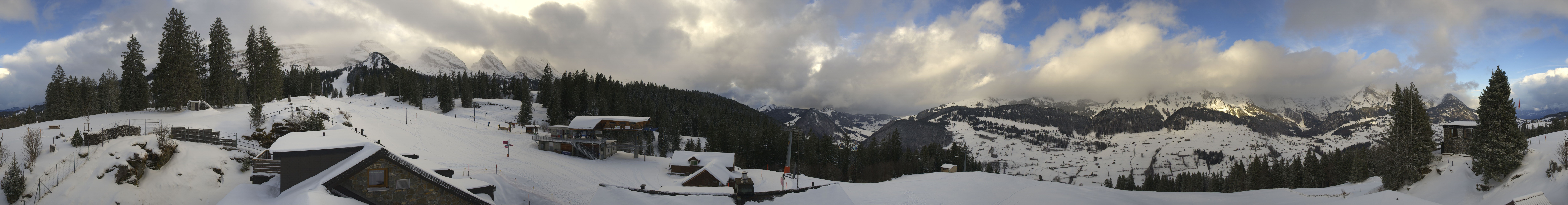 Archiv Foto Webcam Hotel Restaurant Alp Sellamatt Panoramacam