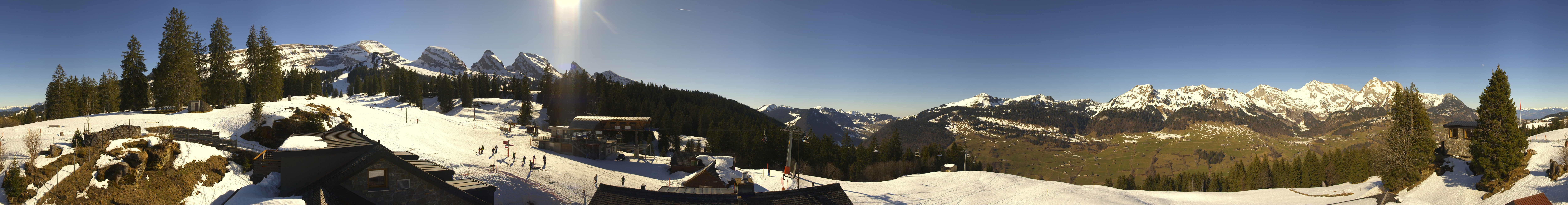 Archiv Foto Webcam Hotel Restaurant Alp Sellamatt Panoramacam