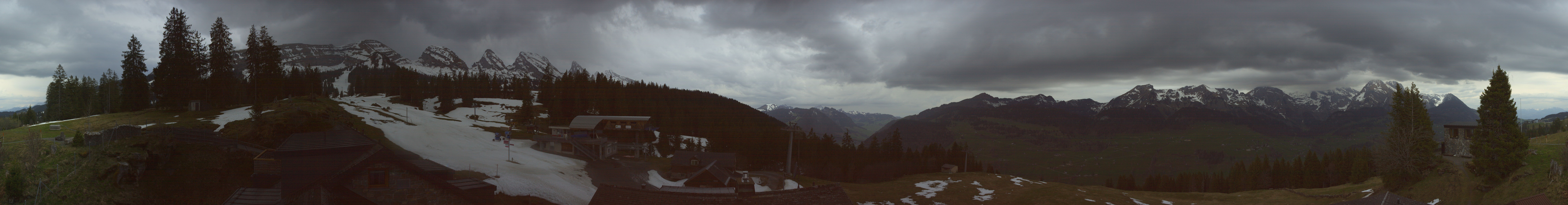 Archived image Webcam Hotel Restaurant Alp Sellamatt Roundshot