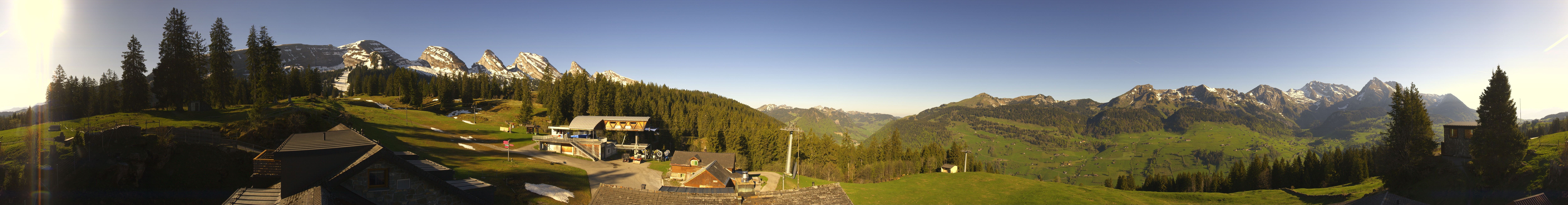 Archiv Foto Webcam Hotel Restaurant Alp Sellamatt Panoramacam