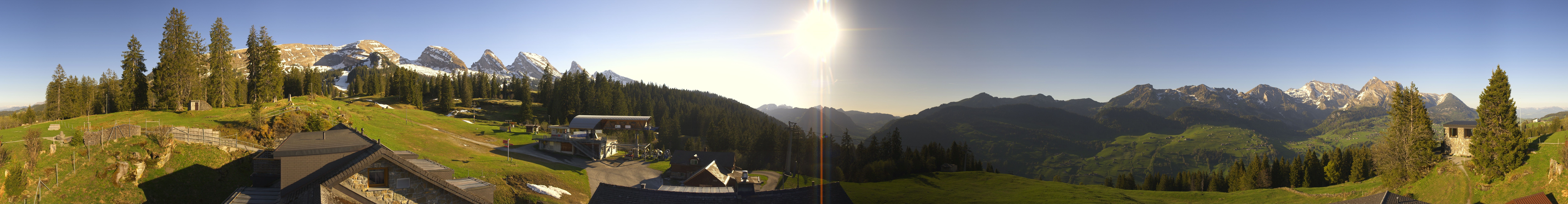 Archiv Foto Webcam Hotel Restaurant Alp Sellamatt Panoramacam